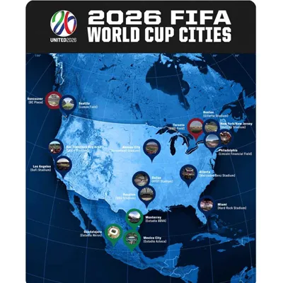 شهرهای میزبان جام جهانی ۲۰۲۶