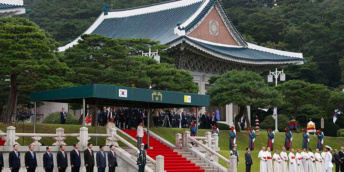 خانه آبی، نمود فرهنگ رسمی کره