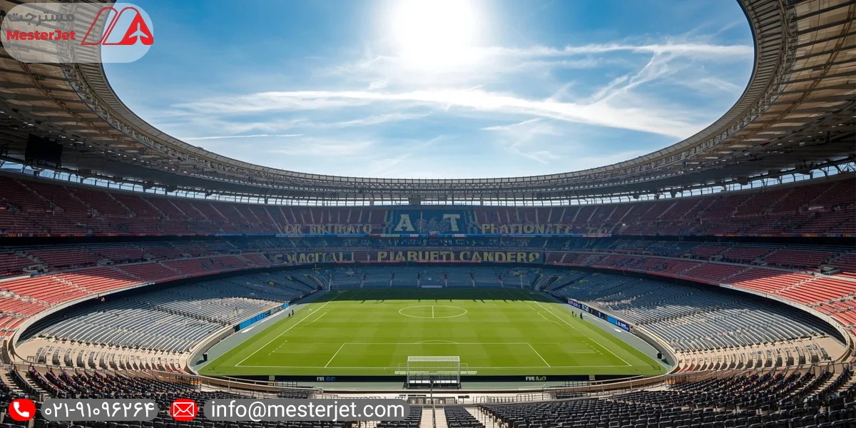 ظرفیت ورزشگاه آزتکا