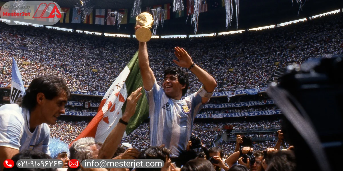 جام جهانی ۱۹۸۶ و گل دست خدا مارادونا