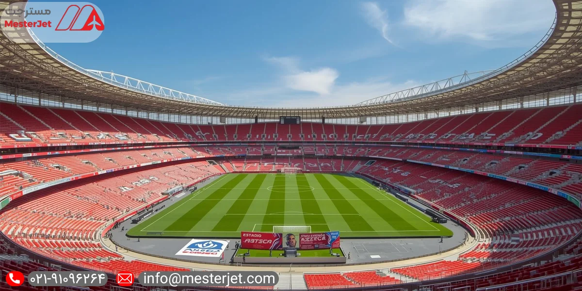 بازسازی ورزشگاه آزتکا ۲۰۲۶