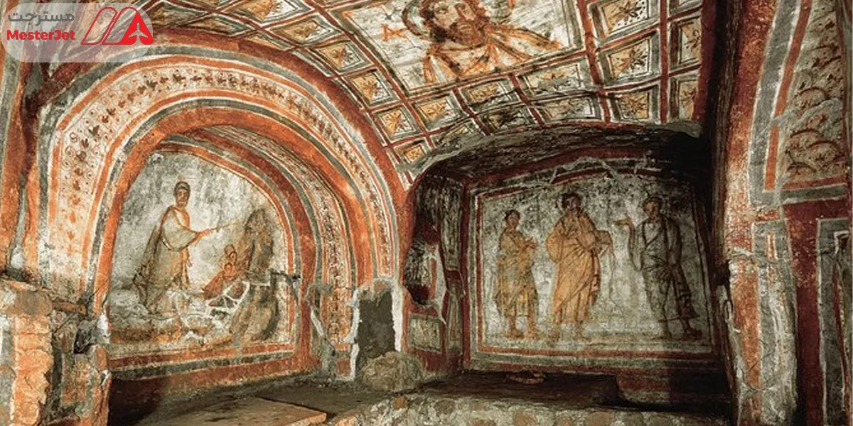  خیابان باستانی آپیا و گوردخمه ها