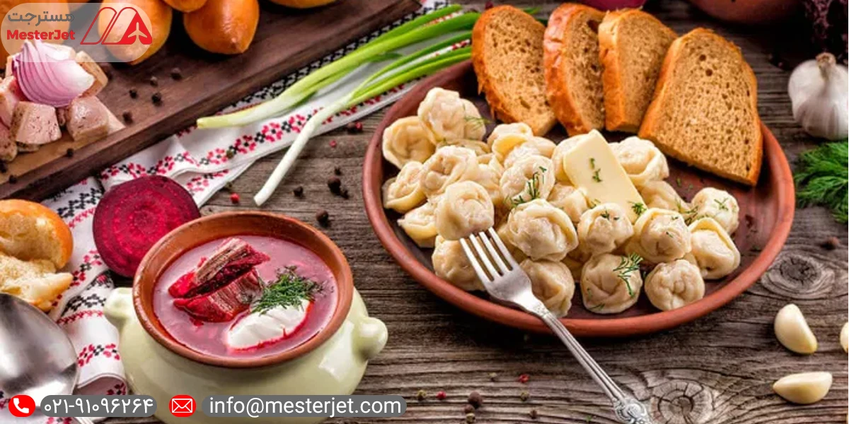 بهترین غذاهای روسیه