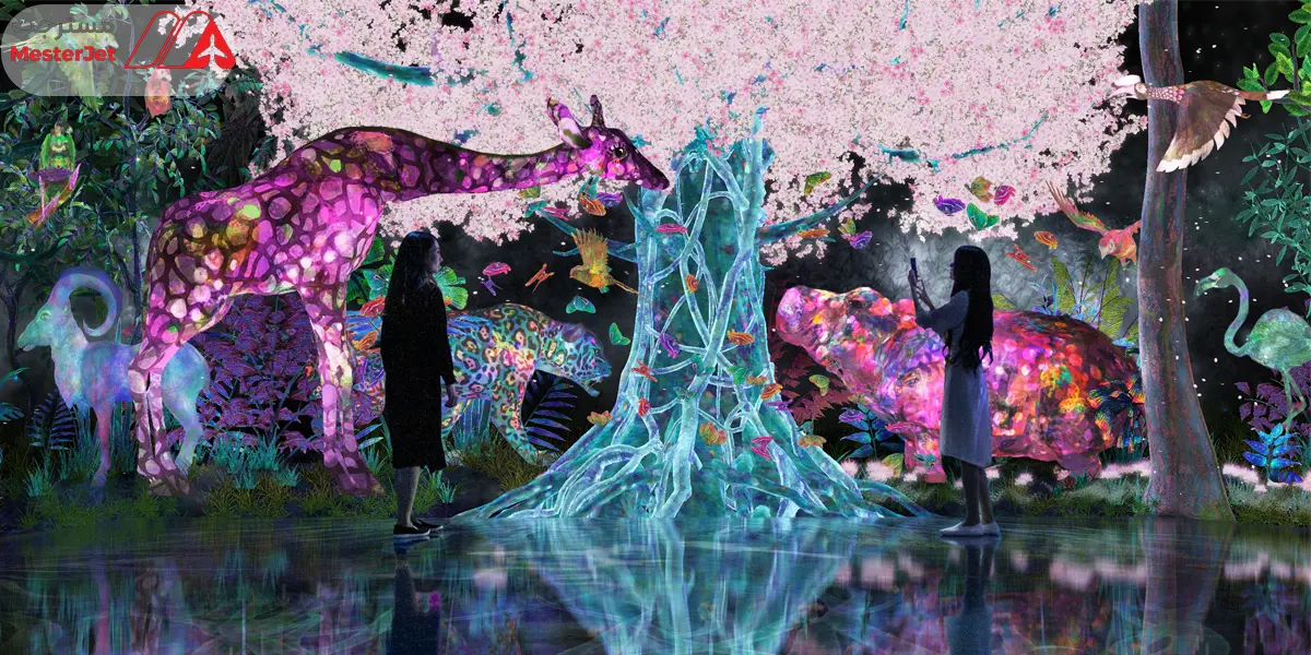 آتلتیکس فورست (teamLab Athletics Forest)