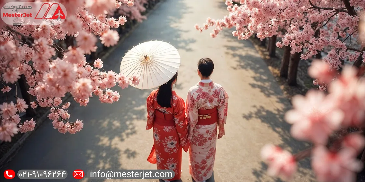 تأثیر رنگ در طراحی کیمونو