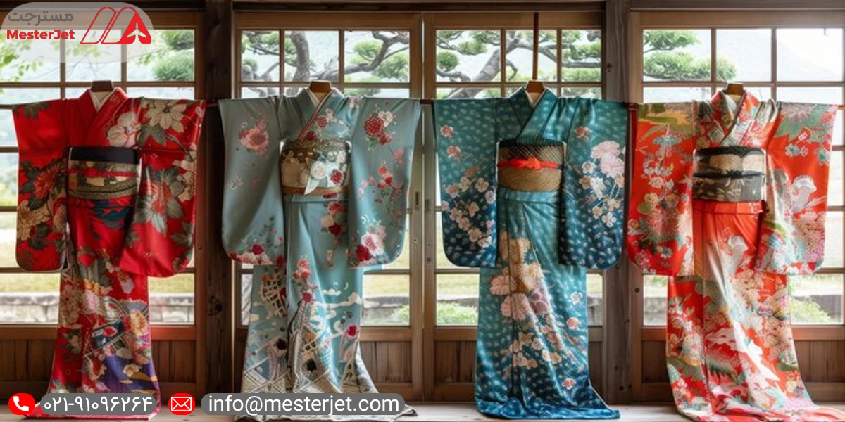 ویژگی‌های کیمونو لباس سنتی ژاپن